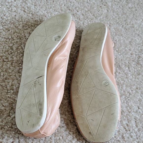 BCBG pink ballet flats with crystal details 7.5 - Picture 4 of 8